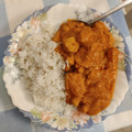 El cooksnap de Alicia Carrillo cuando hizo Pollo con garbanzos al Garam Masala.