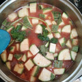 El cooksnap de Boquita De Fresa cuando hizo Calabacitas a la mexicana.