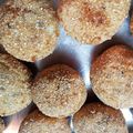 El cooksnap de Patricia B Valle cuando hizo Bombas de papas con avena rellenas de queso 💣.