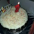 Cooksnap dari Windy Shii Cewemanja untuk resep Birthday cake base rainbow cake