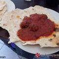 Cooksnap από Katerinaxan στη συνταγή Piadina romagnola (γνωστότερη ως αραβική πίτα)