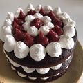 Éva Pásztor Cooksnap-ja, amikor elkészítette a(z) Tej- és tojásmentes feketeerdő torta receptet.