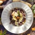 Paola Catalano 's cooksnap of when they made Tagliatelle al cacao con burro salvia e noci.