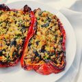 il Daniela Innamorati quando ha preparato Peperoni ripieni di miglio e funghi