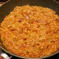 El cooksnap de Marian Delgado Tello cuando hizo Wok de arroz frito basmati, con costillas de cordero adobadas.
