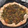 El cooksnap de Susana García Rodríguez cuando hizo Tarta de Espinaca y Zanahoria.
