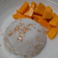 Cooksnap dari Teny Fat Karwati untuk resep Mango Sticky Rice (Ketan Mangga Pandan)