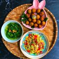 Nguyễn Hoàng Yến 's cooksnap of when they made Cơm chiên trứng, lạp xưởng.