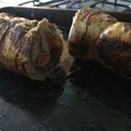 El cooksnap de Leticia Perdomo cuando hizo Matambre de cerdo al horno con puré de calabaza.