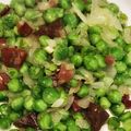 El cooksnap de arodsot cuando hizo Salteado de guisantes naturales con jamón y huevo duro.