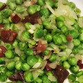 El cooksnap de arodsot cuando hizo Salteado de guisantes naturales con jamón y huevo duro.