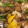 Cooksnap dari Novee Bunda Anfer untuk resep Beef teriyaki #BandungRecook2_inesetiawati