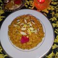 Dipika Bhalla का कुकस्नैप जब उन्होंने मीठी बूंदी (meethi boondi recipe in Hindi) बनाया था।