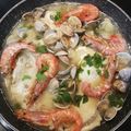 El cooksnap de Salvador López Salmerón cuando hizo Rodaballo al vino blanco.