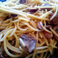 El cooksnap de DelicIANNcook cuando hizo Espaguetis con Champiñones a la crema.