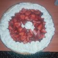 El cooksnap de Rocio cuando hizo Tarta de frutilla.