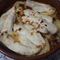 El cooksnap de Silvia Santos cuando hizo Merluza al horno con Jamón.