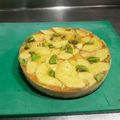 El cooksnap de Jefferson Chiliquinga Columba cuando hizo Tarta de piña y coco con gelatina de ron.