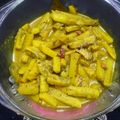 Sweta Sarkar's cooksnap of when they made আলু কাঁচকলার চচ্চড়ি (Alu kanchkolar chorchori recipe in Bengal).