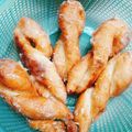 Cooksnap của Huyen le Tran khi họ làm theo món Bánh quẩy Hàn Quốc (Kkwabaegi-Twisted Korean doughnuts)