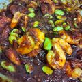 Cooksnap danonah dano semasa beliau membuat Sambal Udang Petai.