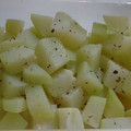 El cooksnap de Cosquillitas M cuando hizo Chayote al vapor y mantequilla.