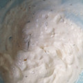 El cooksnap de cocina cuando hizo Salsa de yogur.