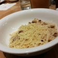 Sanket Danke's cooksnap of when they made Bacon & Ham Carbonara Hack - no eggs.