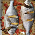 El cooksnap de Fernando Villegas Huertas cuando hizo Dorada al horno con guarnición de patatas.