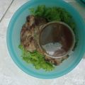 Mutoharoh mutt's cooksnap of when they made Crispy Chicken Steak with Mushroom Barbeque Sauce.