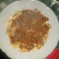 El cooksnap de Estefania 😊 cuando hizo Salsa bolognesa.