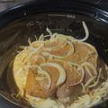 El cooksnap de Erlantz Izura cuando hizo Pollo al curry en la Crockpot.
