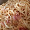 料理愛好者🍽️ 的 【15分鐘上桌】泡菜起司炒烏龍麵 cooksnap