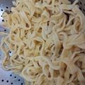 El cooksnap de Veronica Romano cuando hizo Fideos al huevo. Bien caseros!!.