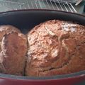Cooksnap από Κατερίνα στη συνταγή Χωριάτικο Νυχτερινό ψωμί με προζύμι !!