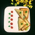 Sudipa Gope's cooksnap of when they made Grilled Paneer Sandwich.