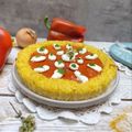 il Paola Catalano quando ha preparato CROSTATINA di RISO con PEPERONI e ROBIOLA