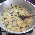 El cooksnap de Luciana Martínez Goya cuando hizo Paquetitos de humita y zapallito.