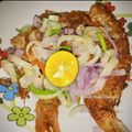 Cooksnap Dapur Yusfarisyia semasa beliau membuat Ikan pekasam goreng.