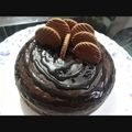 Rakhi Gupta का कुकस्नैप जब उन्होंने ओरियो क्रीम फ्रॉस्टिंग केक (Oreo cream frosting cake recipe in Hindi) बनाया था।