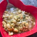 El cooksnap de ilianaGatto cuando hizo Pozole verde de pollo.