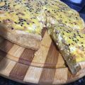 El cooksnap de FabiDeluna cuando hizo Tarta de Puerros, Choclo y Panceta.