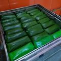 Cooksnap dari Bunda MARSHA untuk resep Lontong Isi Oncom dan Sambal Kacang