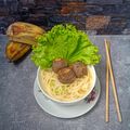 Cooksnap dari Oknisa Carolina untuk resep Bakso ayam kulit pisang