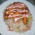 Anam Azhar's cooksnap of when they made Singaporean rice.
