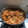 El cooksnap de Tanya Gomez cuando hizo Picadillo.