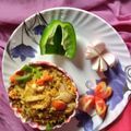 SHYAMALI MUKHERJEE's cooksnap of when they made চিঁড়ের পোলাও (chirer pulao recipe in Bengali).