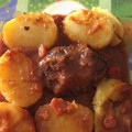 El cooksnap de e. obanos cuando hizo 🇪🇸 Carrillada de cerdo al vino tinto 🇪🇸.