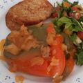 El cooksnap de Adriana Cadavid cuando hizo Pimentones rellenos con atún.