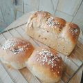 Cooksnap dari balakama untuk resep Roti Gandum Bran (Kulit Ari Gandum) dengan autolisis